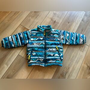 Patagonia Kids' Blue Patterned Jacket